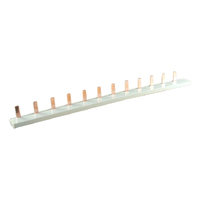 12 Pole Single Phase Insulated Busbar 63A Pin Type