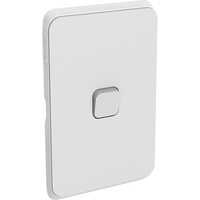 Clipsal Iconic 1 Gang Switch Skin Cool Grey