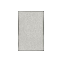 Clipsal Saturn Blank Grid Plate and Cover Horizon Silver