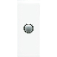 Clipsal Saturn 1 Gang Architrave Switch with LED Pure White