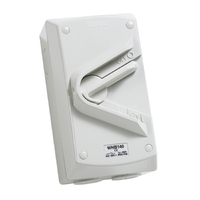 Clipsal 1P 40A Weatherproof Isolating Switch