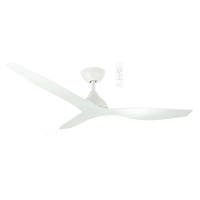Martec Avoca 1320mm Smart DC Ceiling Fan with WiFi Remote White