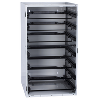 StorageTek Cabinet Holds 7 x Small Cases