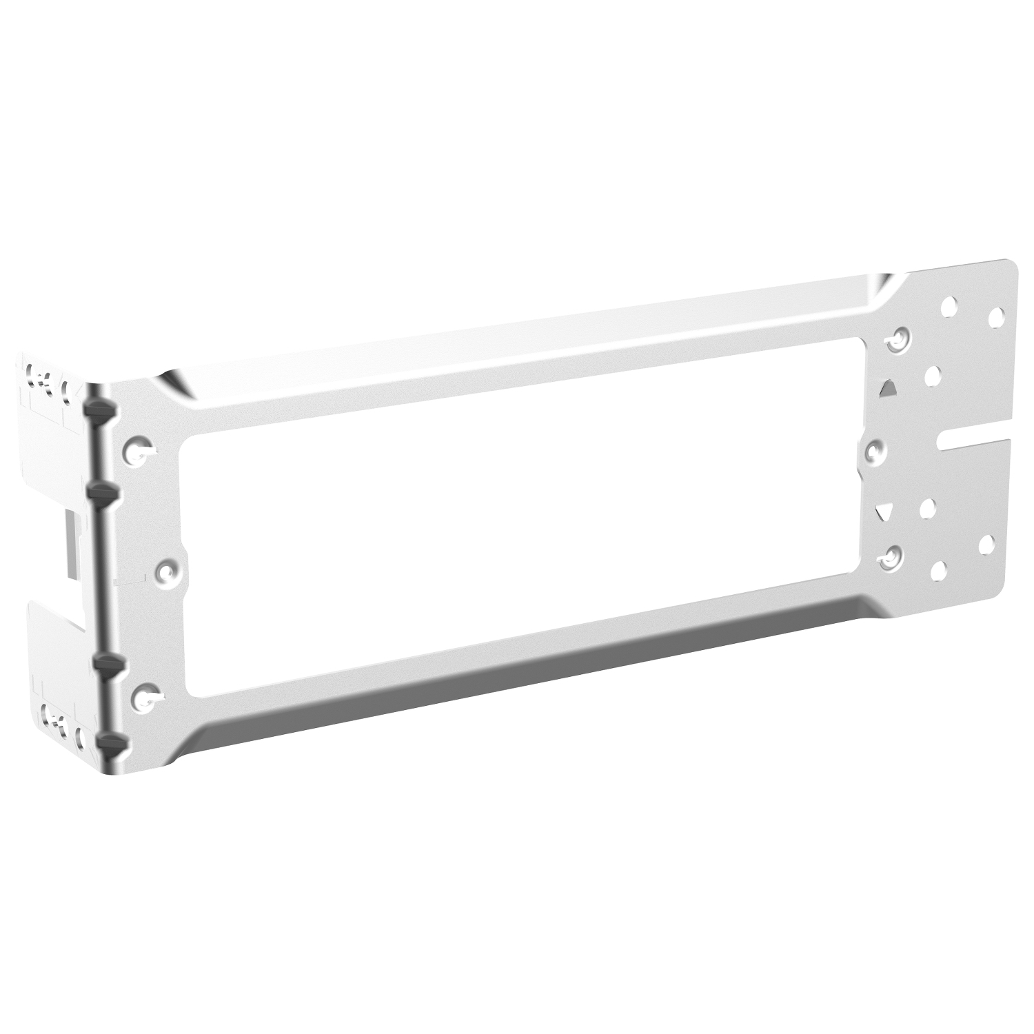 Clipsal Iconic Quad Powerpoint Plastic Wall Box 54mm Deep | 3157/4PRM