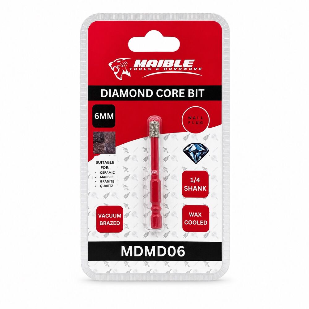 Maible 6mm Diamond Core Drill Bit MDMD06 maible-6mm-diamond-core-drill-bit-mdmd06