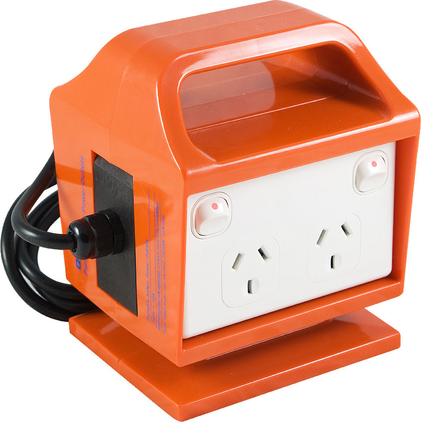 Portable clearance power outlet
