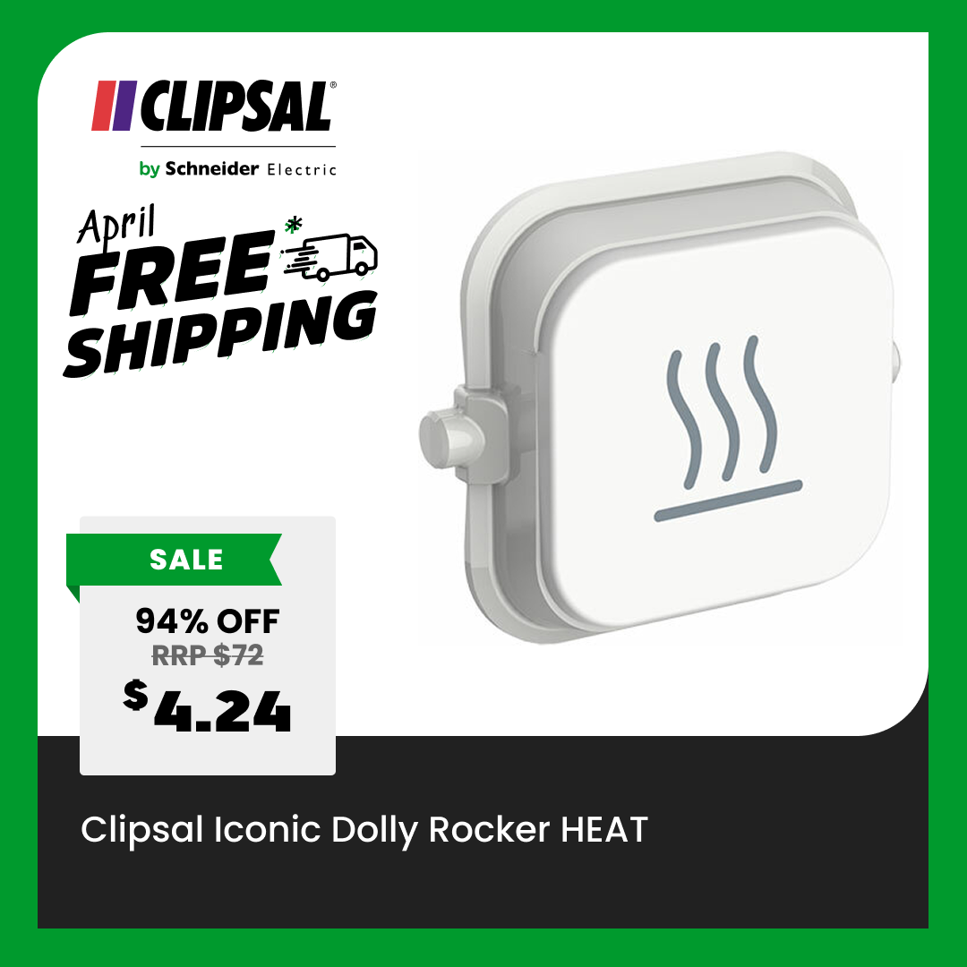 Clipsal Iconic Dolly Rocker Heat