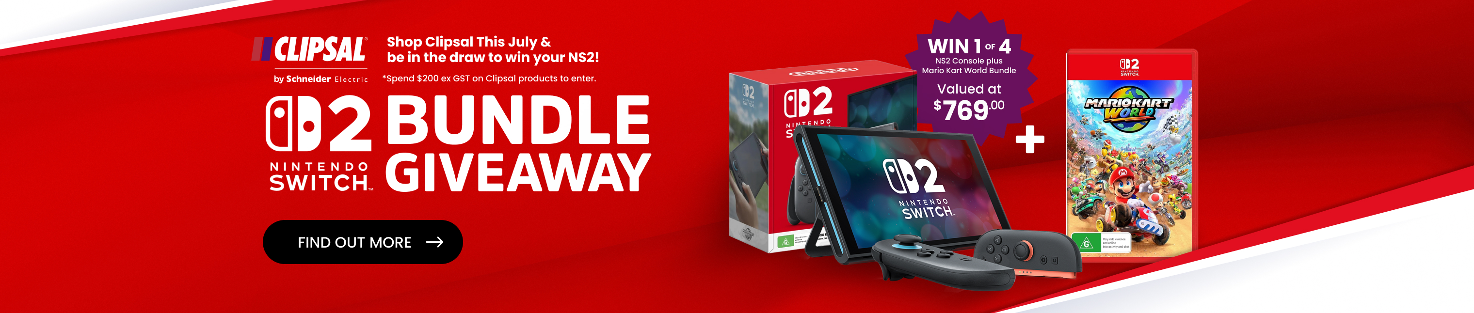 Home Page Banner - Clipsla NS2 promo
