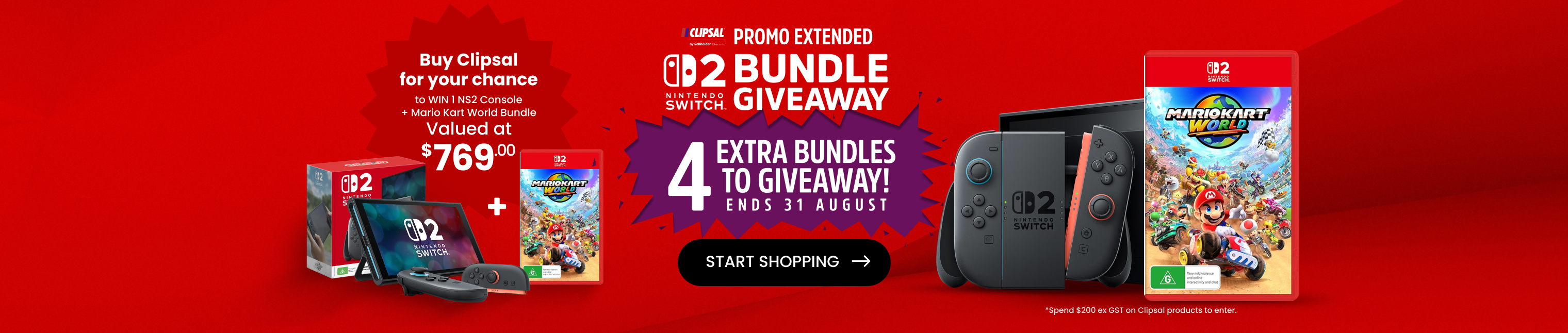 Home Page Banner - Clipsla NS2 promo Extended