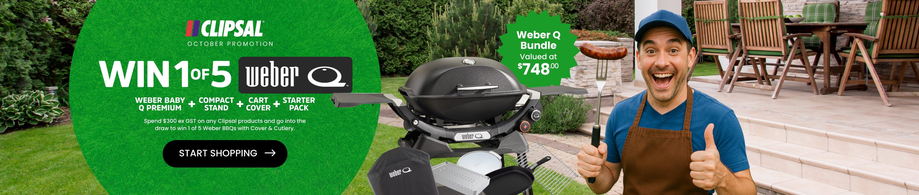Clipsal Weber BBQ promo