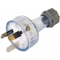 3 Pin 10A Plug (Clear)