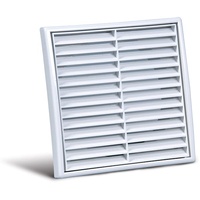 100mm Fixed Grille (White)