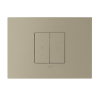 Legrand Arteor Smart Light Switch 2 Gang (Horizontal) Champagne