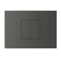 Legrand Arteor Smart Light Switch 2 Gang (Horizontal) Magnesium