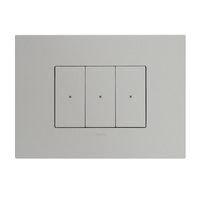 Legrand Arteor Smart Light Switch 3 Gang (Horizontal) Aluminium