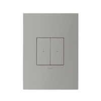 Legrand Arteor Smart Light Switch 2 Gang (Vertical) Aluminium