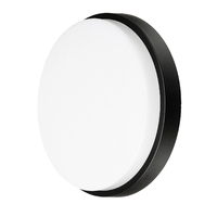 Brilliant Welby Round LED Bunker Light Black