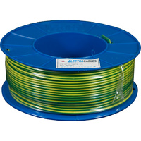 1.5mm Building Wire Green / Yellow Earth (100mtr Roll)