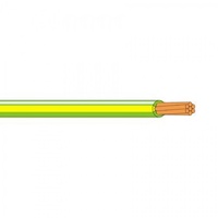 6.0mm Building Wire Green / Yellow Earth (per mtr)