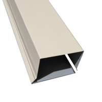 Colourbond Air Con Trunking with Clip On Lid 2.4mtr Cream
