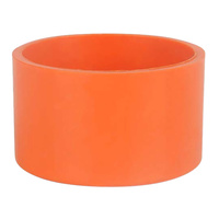 100mm Conduit End Cap Orange