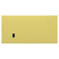 Clipsal Solis T Series 1 Gang Switch Grid & Cover Brushed Brass