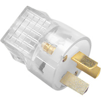 Clipsal 3 Pin Rigid Quick Connect Plug 20A