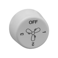 Clipsal 30 Series Fan Knob White