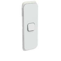 Clipsal Iconic 1 Gang Architrave Switch Skin Cool Grey