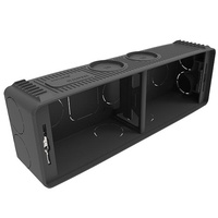 Clipsal Iconic Quad Powerpoint Plastic Wall Box