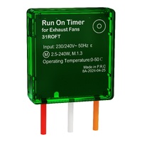 Clipsal Run on Timer for Exhaust Fans