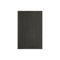 Clipsal Saturn Blank Grid Plate and Cover Horizon Black