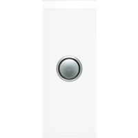 Clipsal Saturn 1 Gang Architrave Switch with LED Pure White
