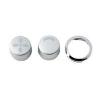 Clipsal Saturn Dimmer & Fan Knob Pack