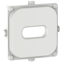 Clipsal 40 Series Single Mechanism Cap USB-C Cool Grey