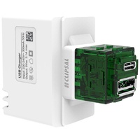Clipsal 40 Series Dual USB Charging Mechanism Type A+C