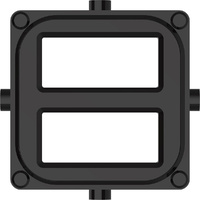 Clipsal Iconic Mehcanism Cap Dual USB Charger Black