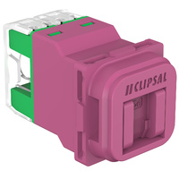 Clipsal 40 Series RJ45 CAT5E UTP Shutter Mechanism Pink