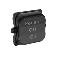 Clipsal Iconic Dolly Toggle 3-Position SENSOR-ON-OFF Black