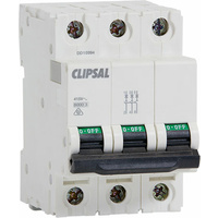 Clipsal Three Pole Circuit Breaker 6kA