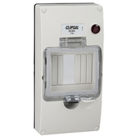 Clipsal 56 Series 4 Module DIN Mounting Cover + Neon Grey
