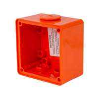 Clipsal 56 Series 1 Gang Mounting Enclosure Resistant Orange