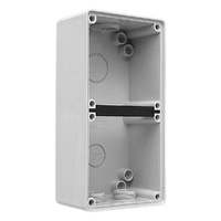 Clipsal 56 Series 2 Gang Mounting Enclosure Grey