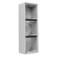 Clipsal 56 Series 3 Gang Mounting Enclosure Grey