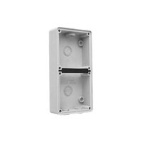 Clipsal 56 Series 2 Gang Shallow Mounting Enclosure Grey