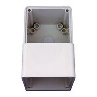 Clipsal 56 Series 2 Gang Side Mounting Enclosure Vertical / Horizontal Grey