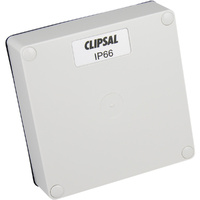 Clipsal 56 Series 1 Gang Enclosure Lid Grey