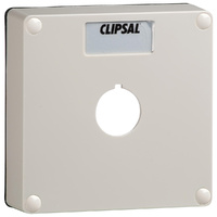 Clipsal 56 Series 1 Gang Aperture Enclosure Lid Grey