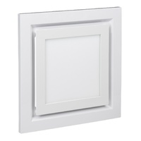 Clipsal Airflow Square Exhaust Fan with LED Light White