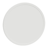 Clipsal 17W Tri-Colour Slimline LED Oyster Ceiling Light White